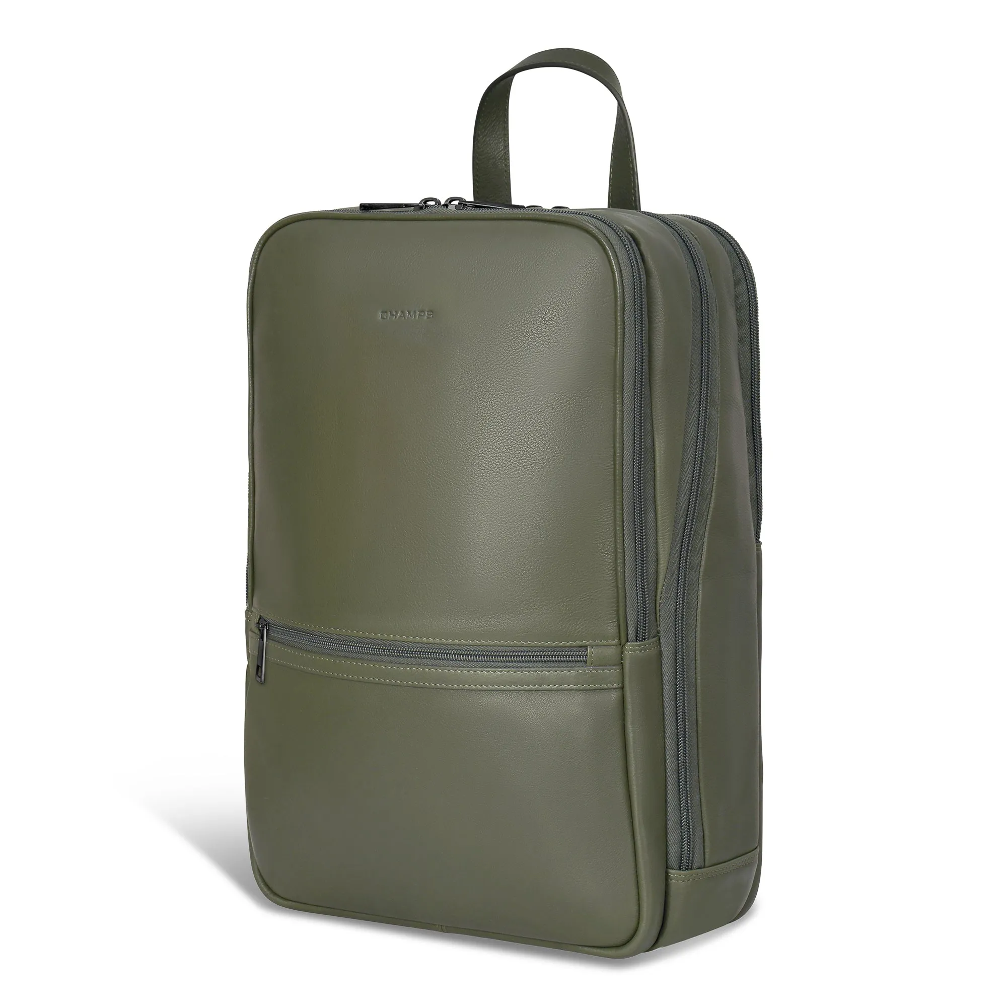 Onyx / Leather Classic Backpack *Drop Ship*