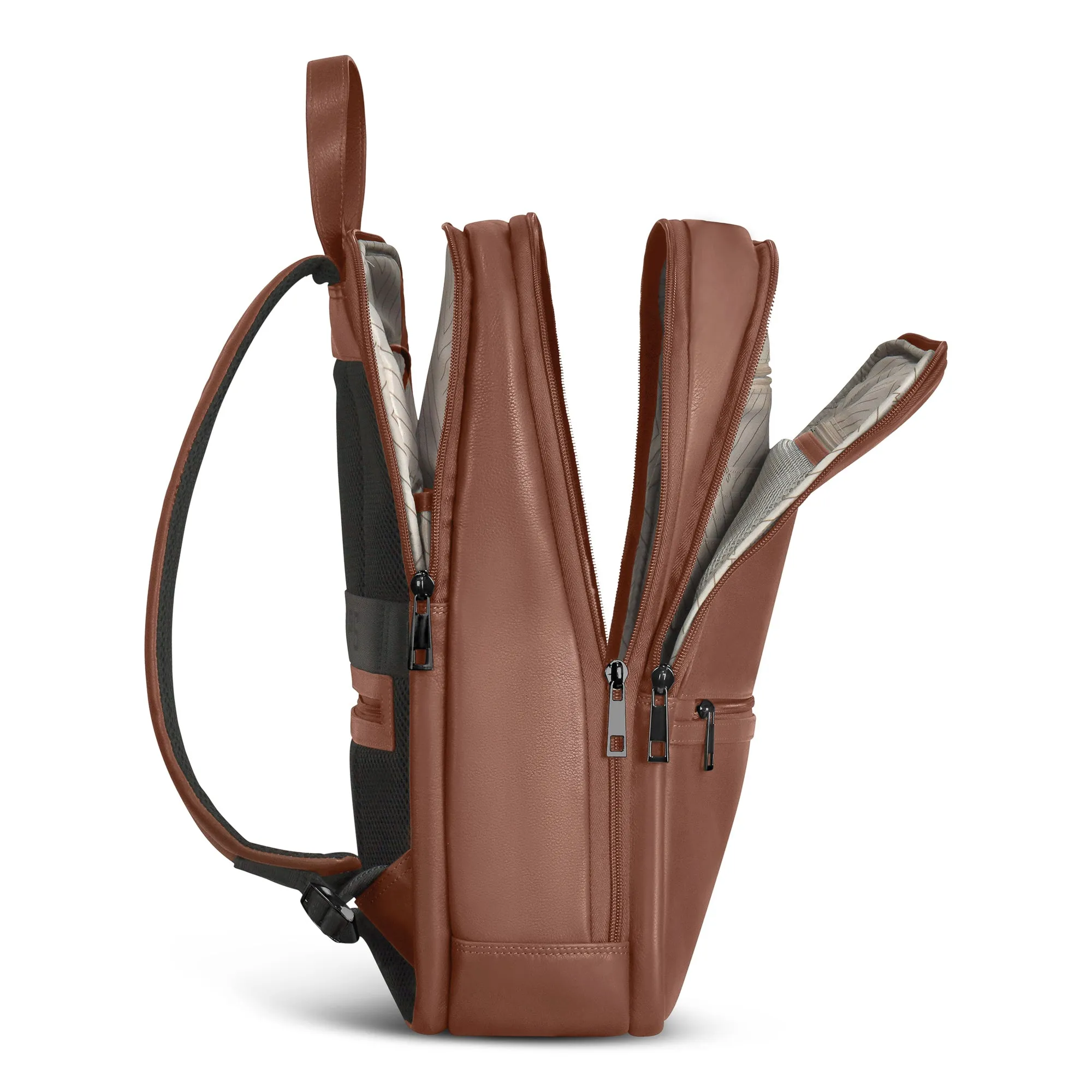 Onyx / Leather Classic Backpack *Drop Ship*