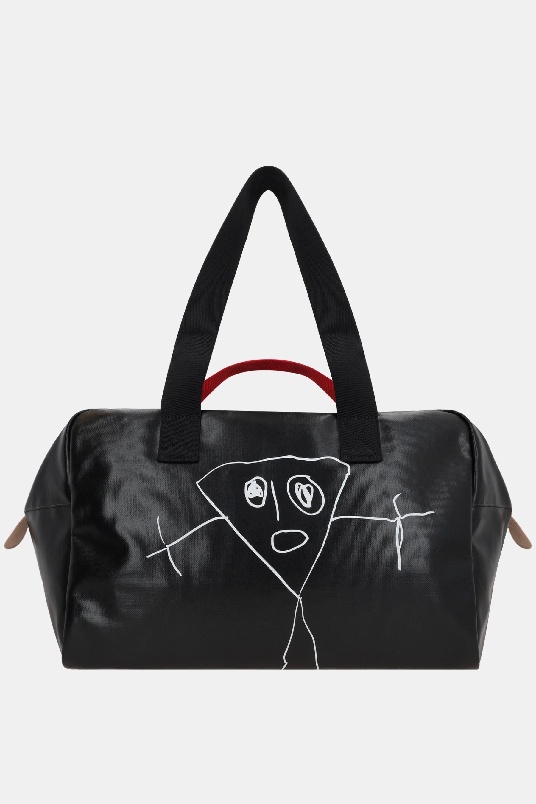 PIli e Bianca weekend bag in coated canvas