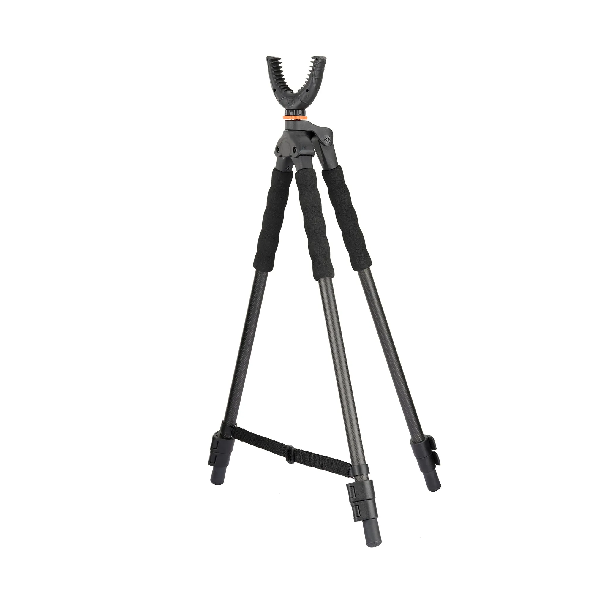 Quest T62CU Carbon Fiber Packable Shooting Tripod. Bipod & Monopod Combo w/ U-Yoke