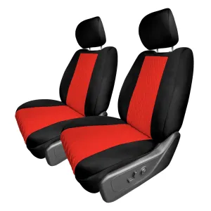 Ram 1500 2019-2024 - Front Set Seat Covers - Red Ultraflex Neoprene
