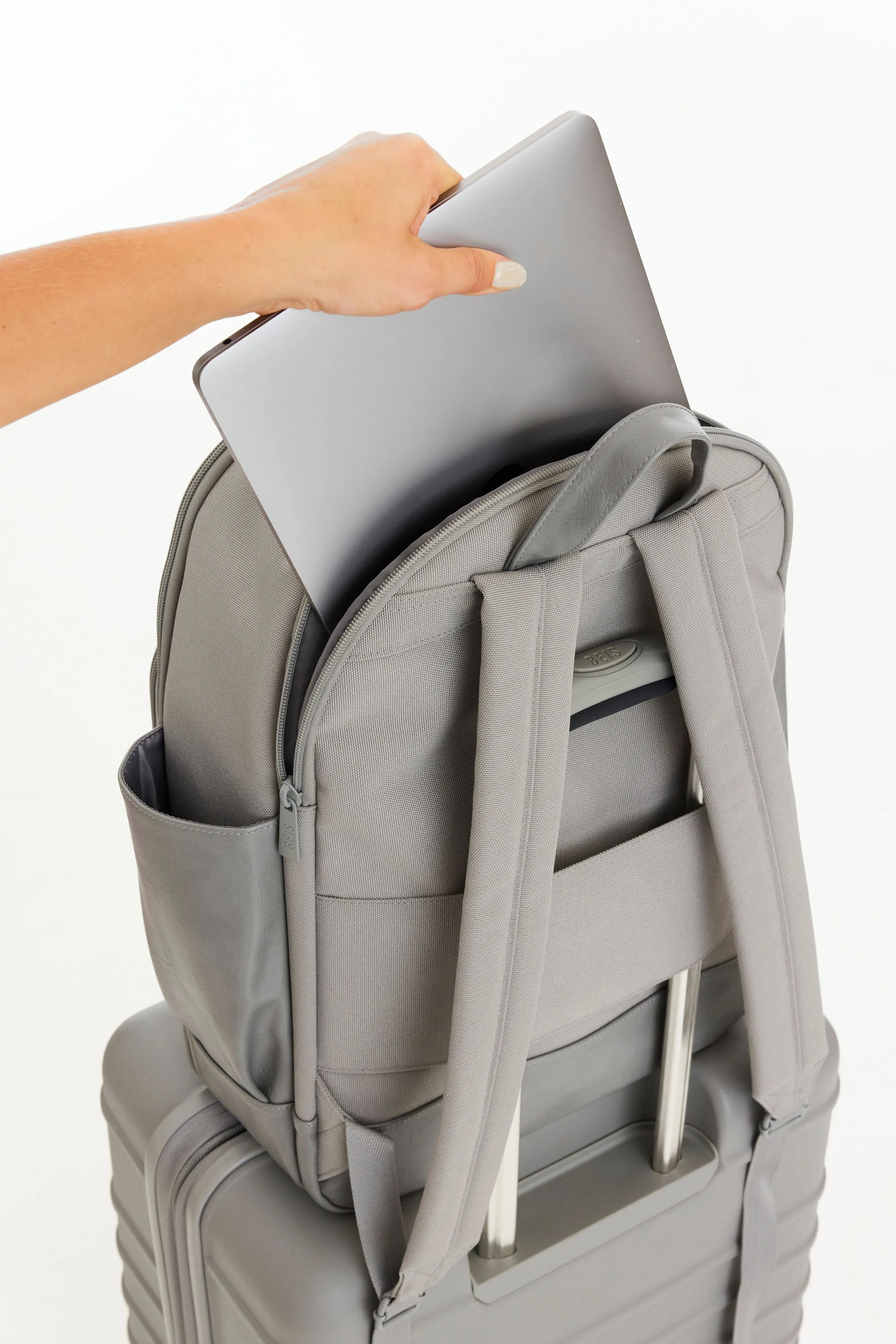 Resale The Travel Backpack in Grey
