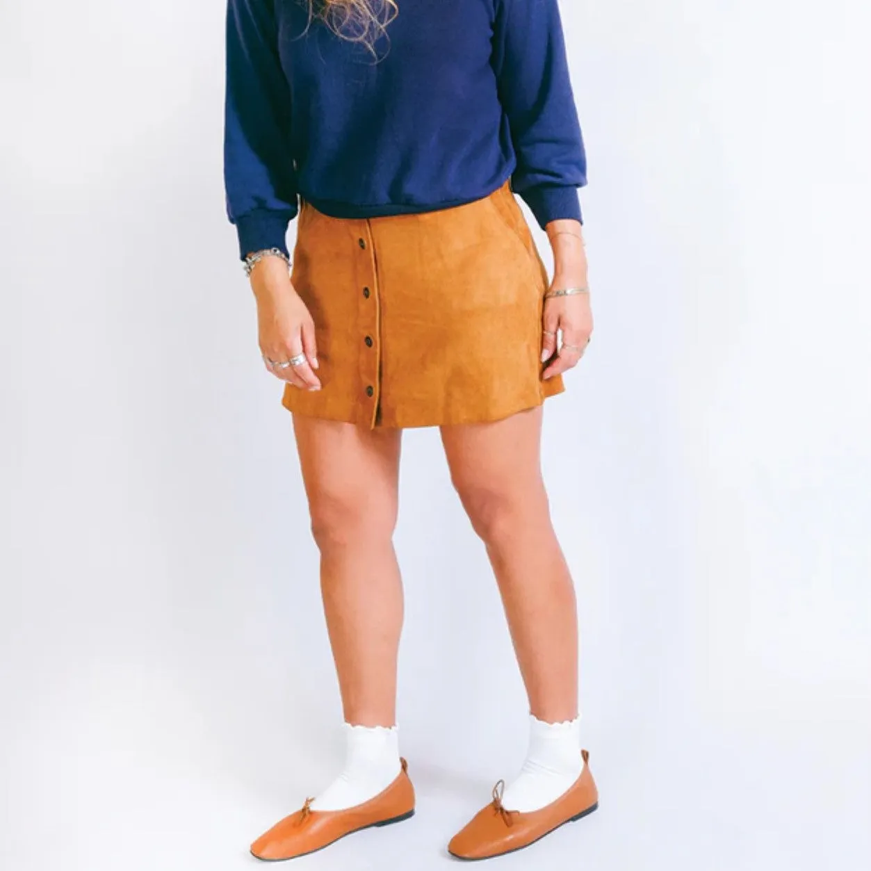 Ruffle Ankle Socks - (No Grips)