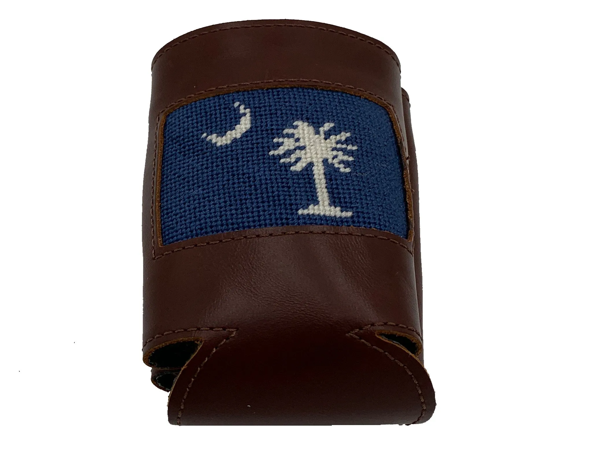 S.C. State Flag Palmetto Moon Can Cooler Koozie