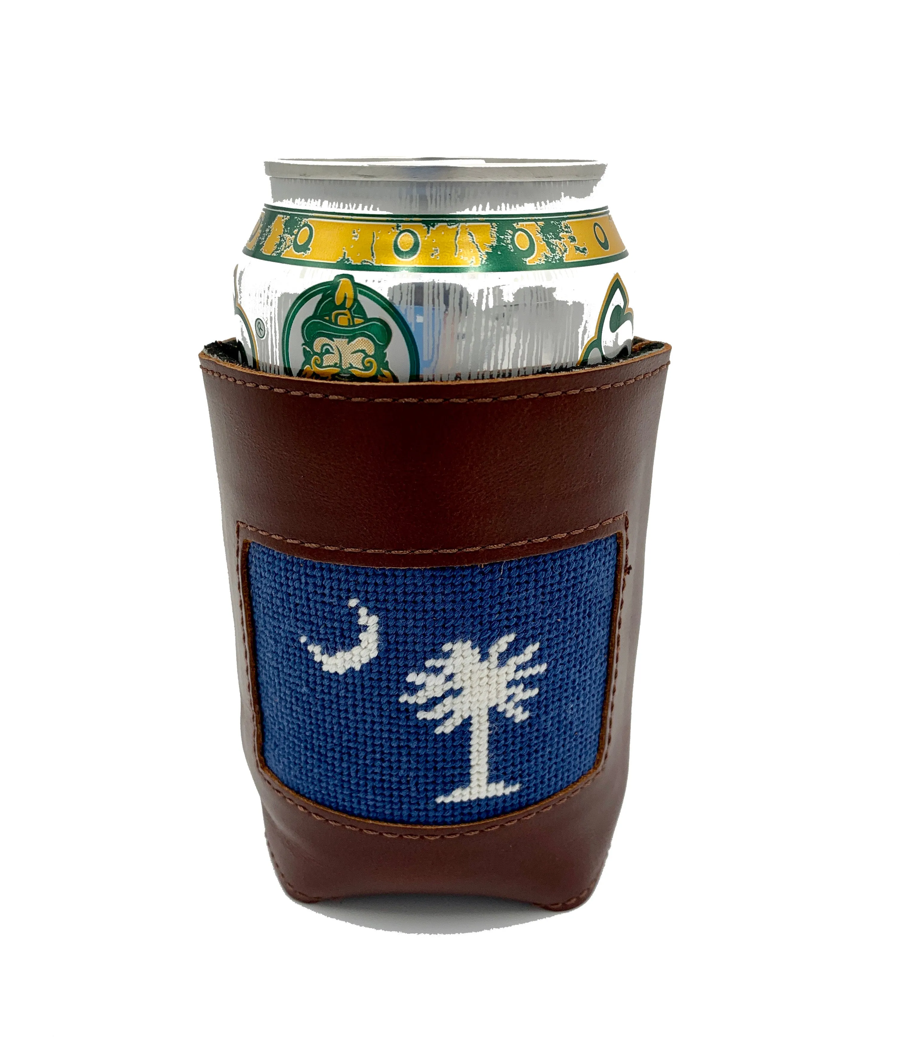 S.C. State Flag Palmetto Moon Can Cooler Koozie