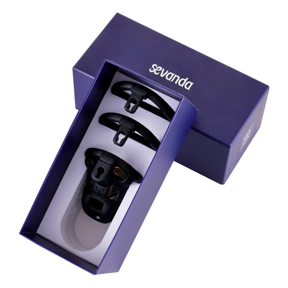 Sevanda Naja-Cobra Lockable Chastity Cage