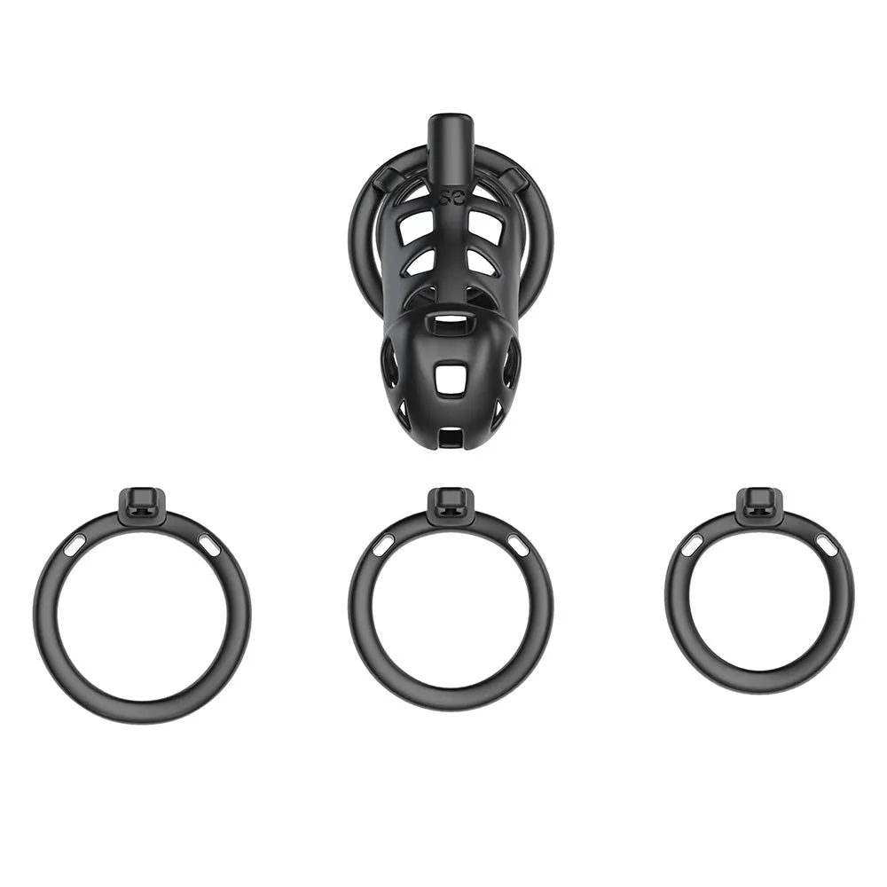 Sevanda Naja-Cobra Lockable Chastity Cage