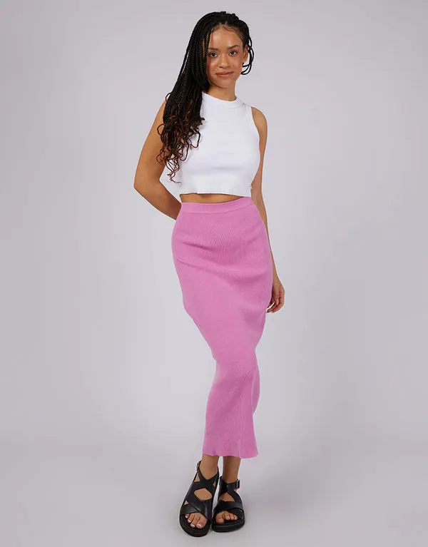 Silent Theory Freya Skirt Bright Pink