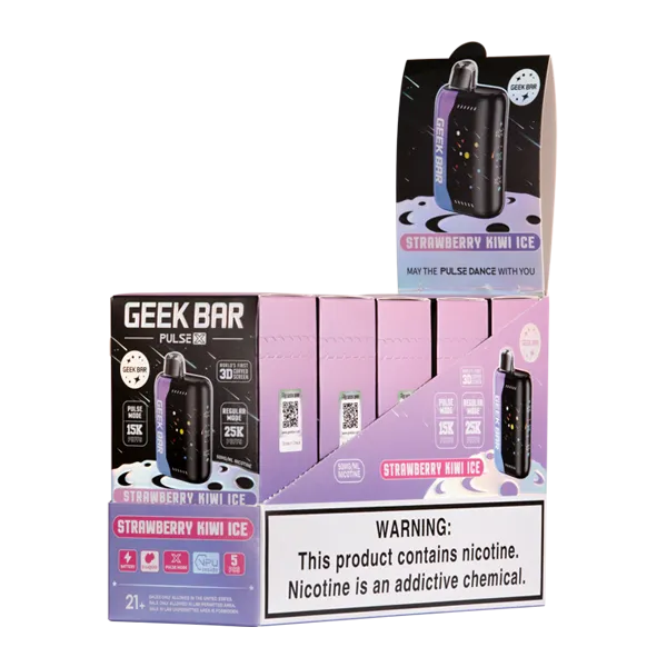 Strawberry Kiwi Ice Geek Bar Pulse X 25K