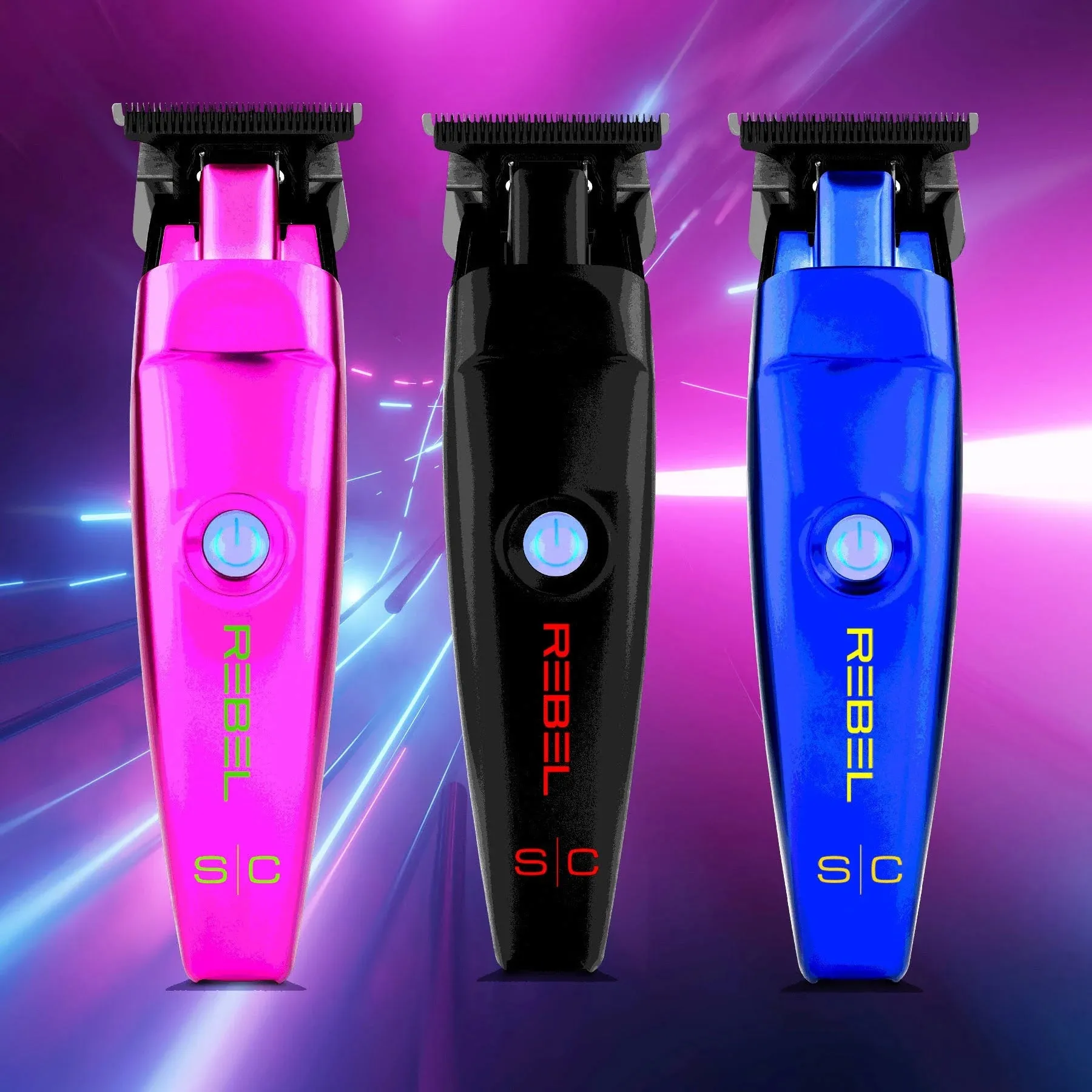 StyleCraft Rebel Professional Modular Super-Torque Motor Cordless Trimmer Set