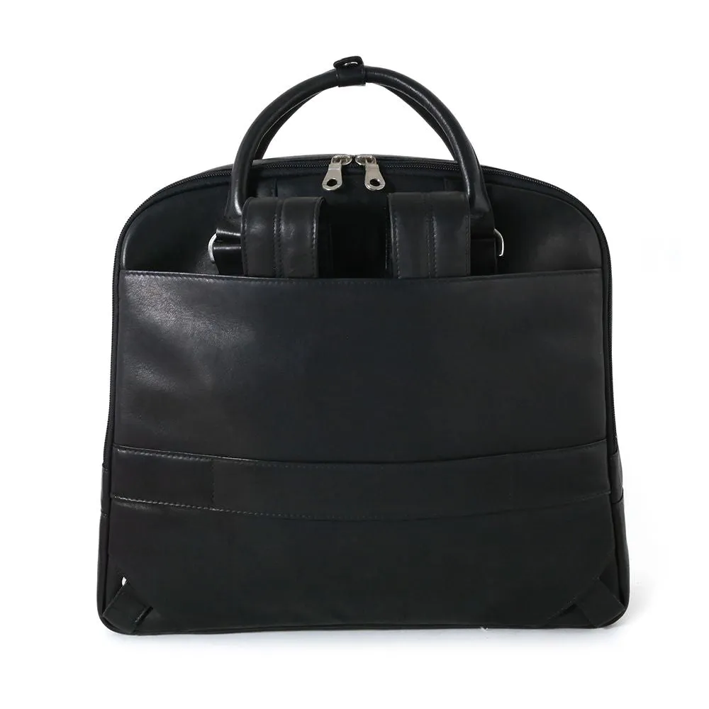 Swerv Convertible Leather Backpack/Brief