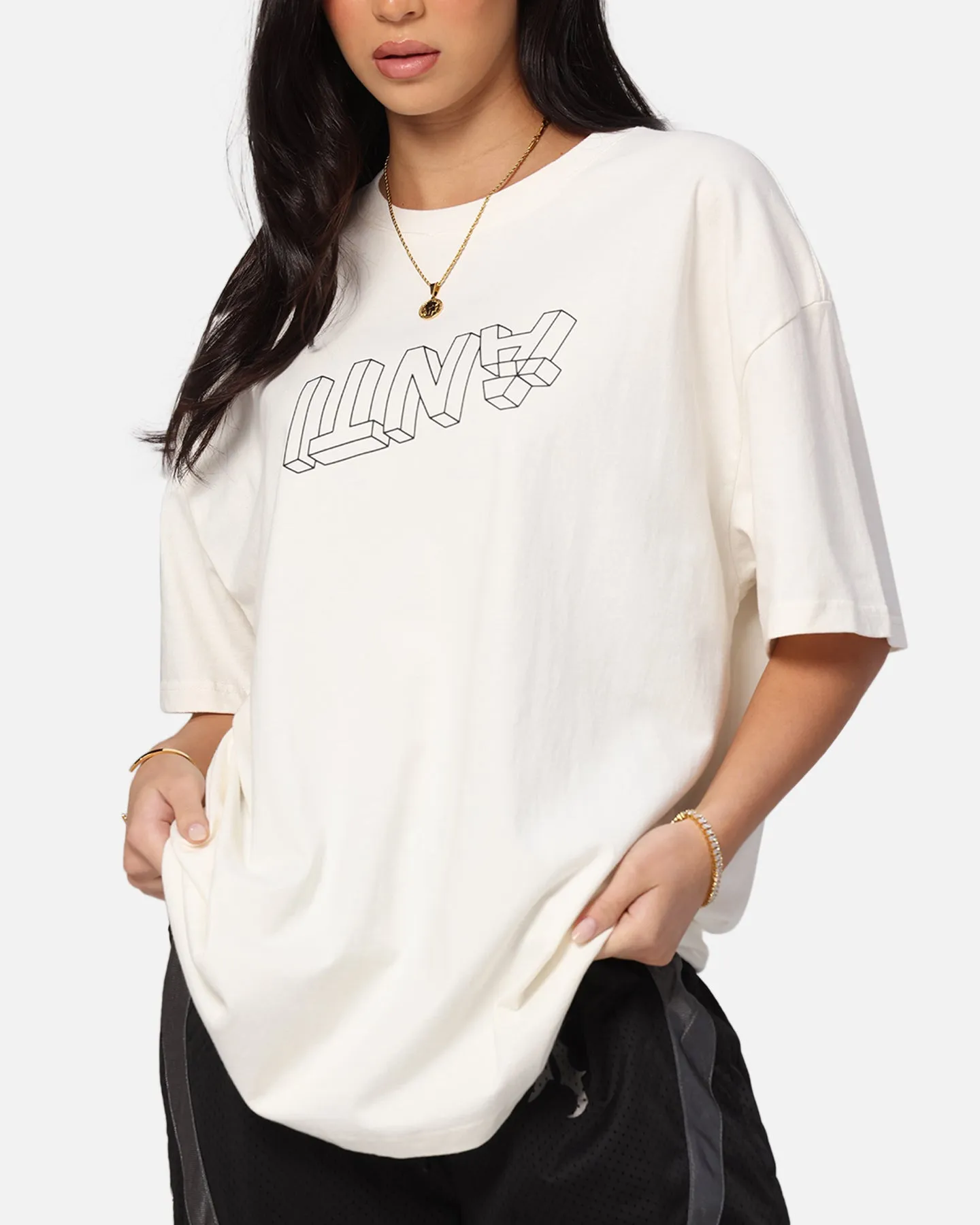 The Anti Order Dimension Boxy T-Shirt Off White
