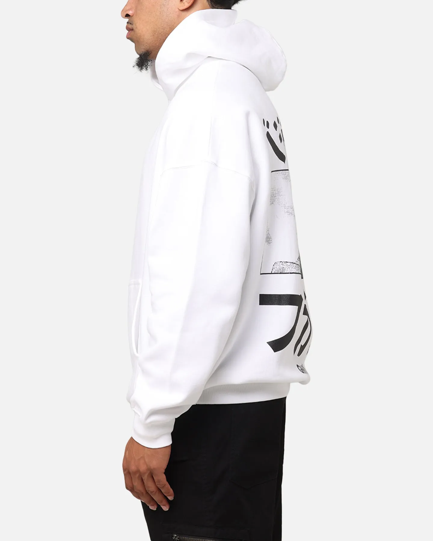 The Anti Order Genuine Fake Boxy Hoodie White/Black