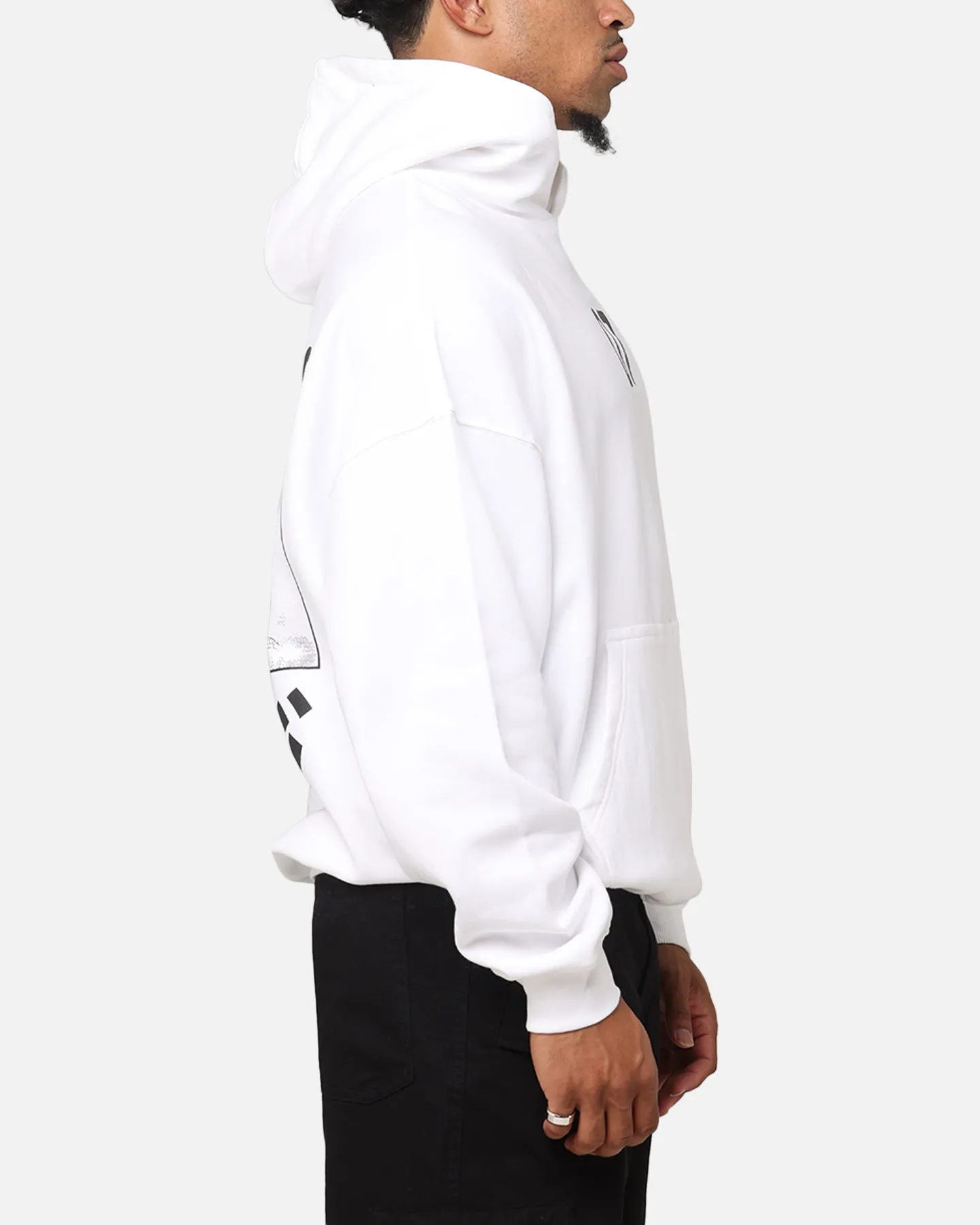 The Anti Order Genuine Fake Boxy Hoodie White/Black