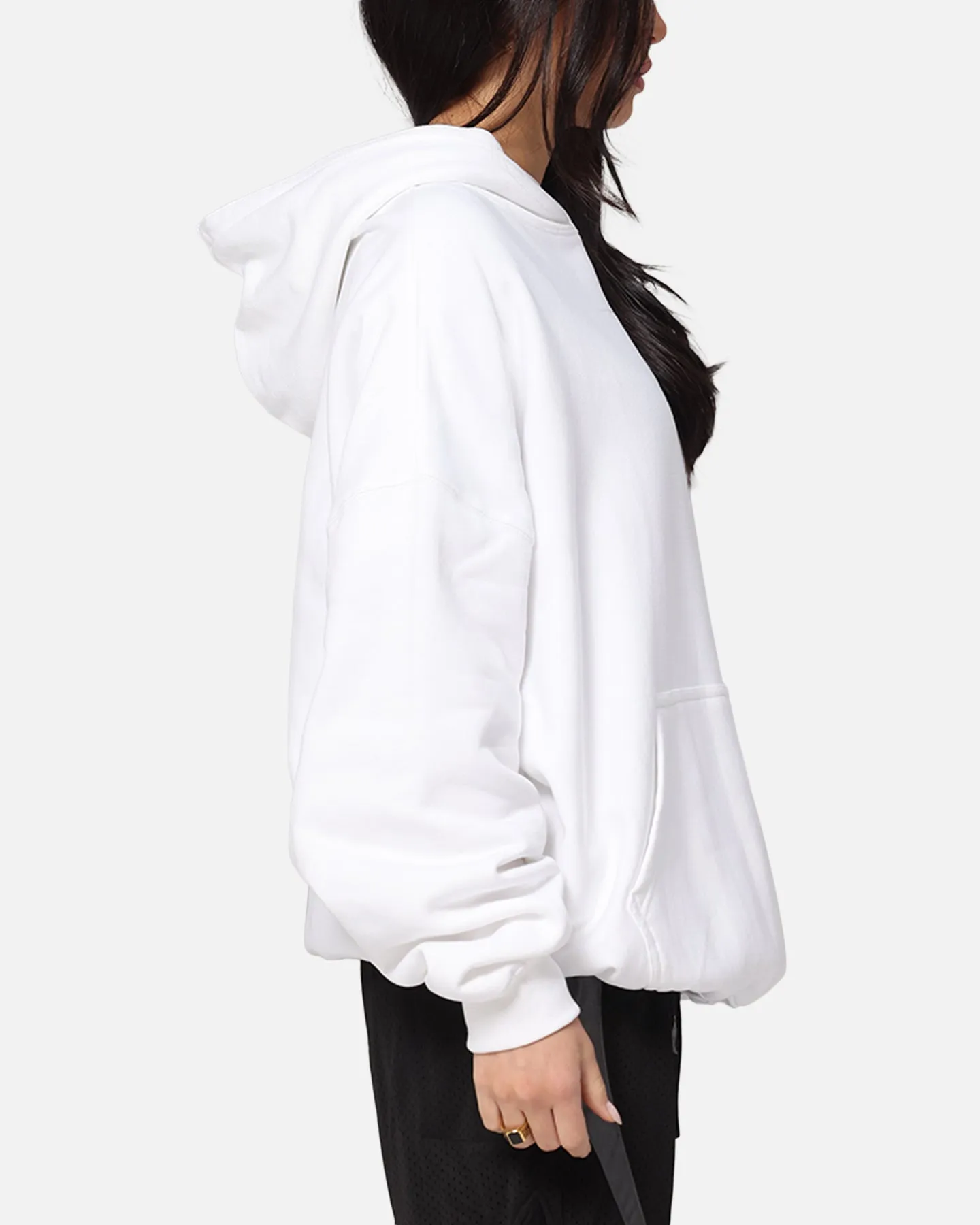 The Anti Order Process Boxy Hoodie White