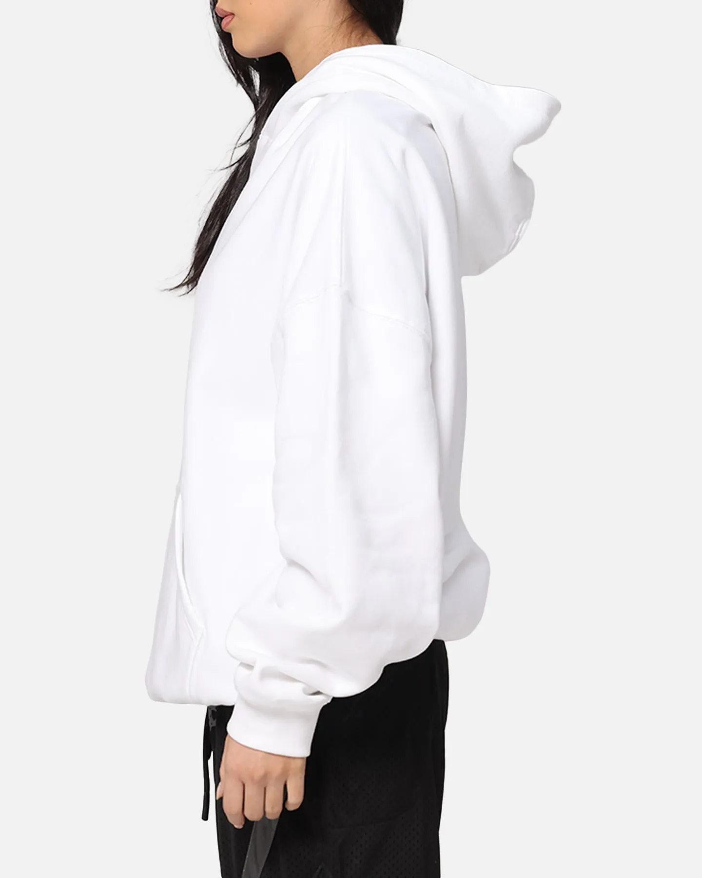 The Anti Order Process Boxy Hoodie White