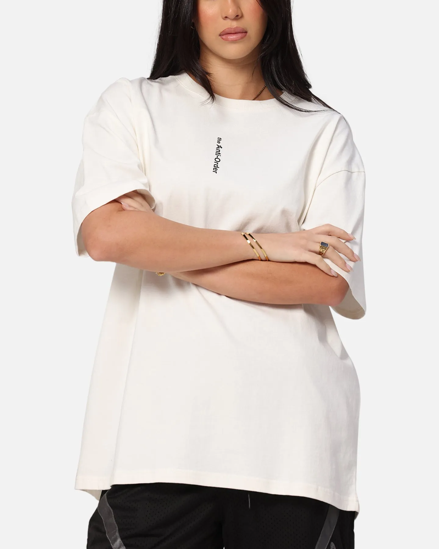 The Anti Order Process Boxy T-Shirt Off White