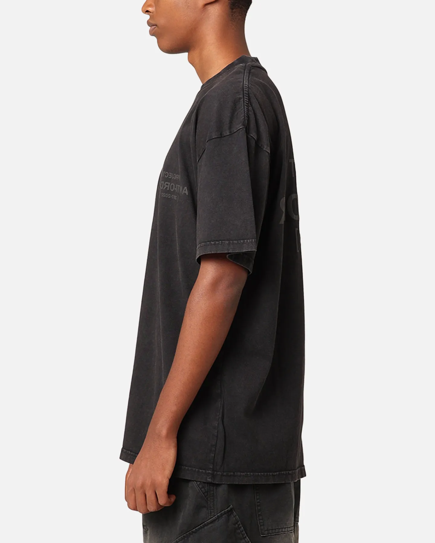 The Anti Order Project Anti T-Shirt Black Acid Wash
