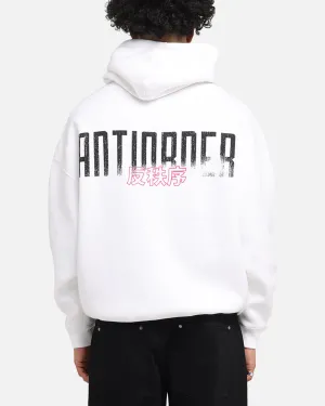 The Anti Order Ryuken Boxy Hoodie White