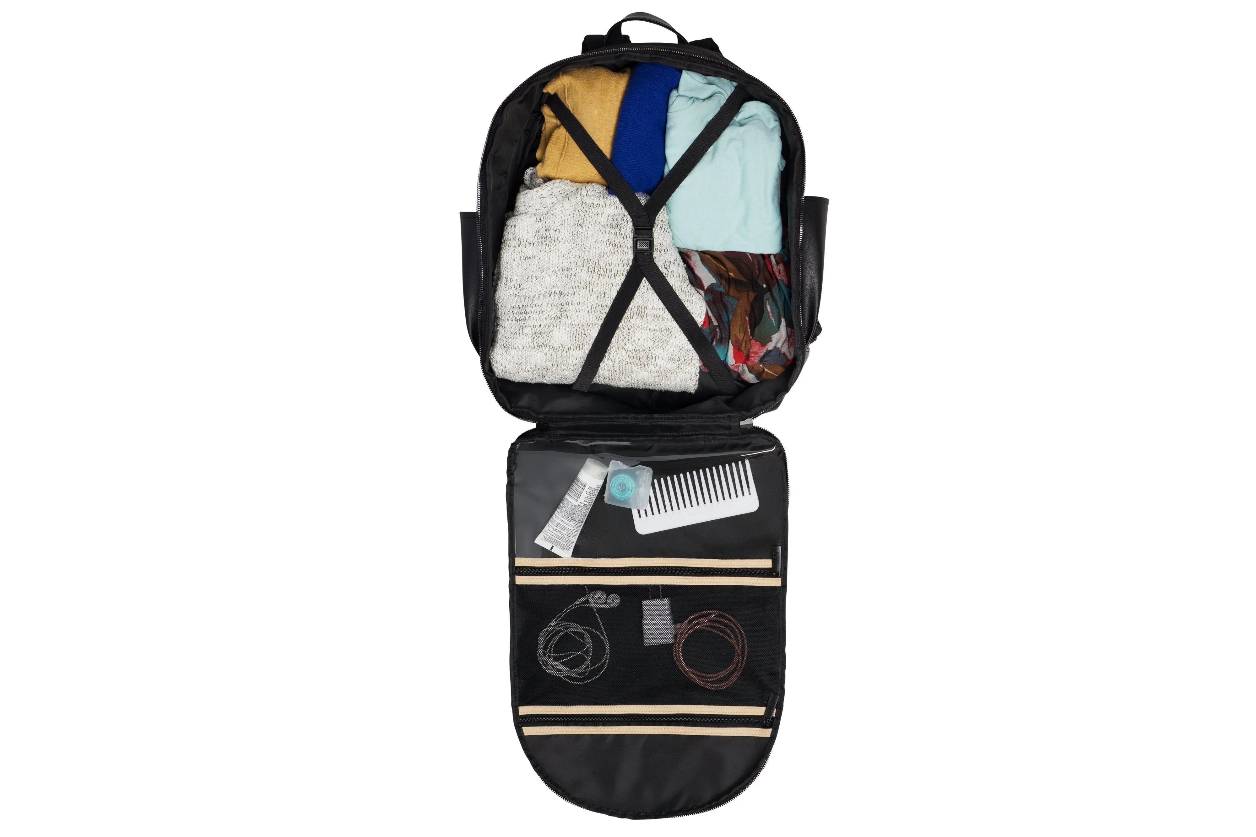 The Travel Backpack in Black