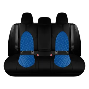 Toyota Camry 2018 - 2024  - Rear Set Seat Covers - Blue Ultraflex Neoprene