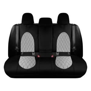 Toyota Camry 2018 - 2024  - Rear Set Seat Covers - Gray Ultraflex Neoprene