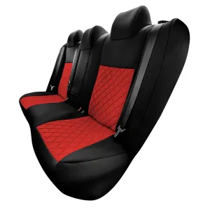 Toyota Camry LE | SE | XSE | XLE  2012-2017 - Rear Set Seat Covers - Red Ultraflex Neoprene