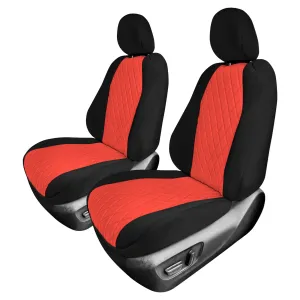 Toyota Sienna - 2021 - 2024 - Front Set Seat Covers - Red Ultraflex Neoprene