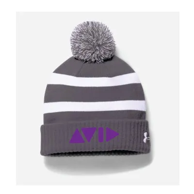 Under Armour Pom Beanie - AVID Company Store