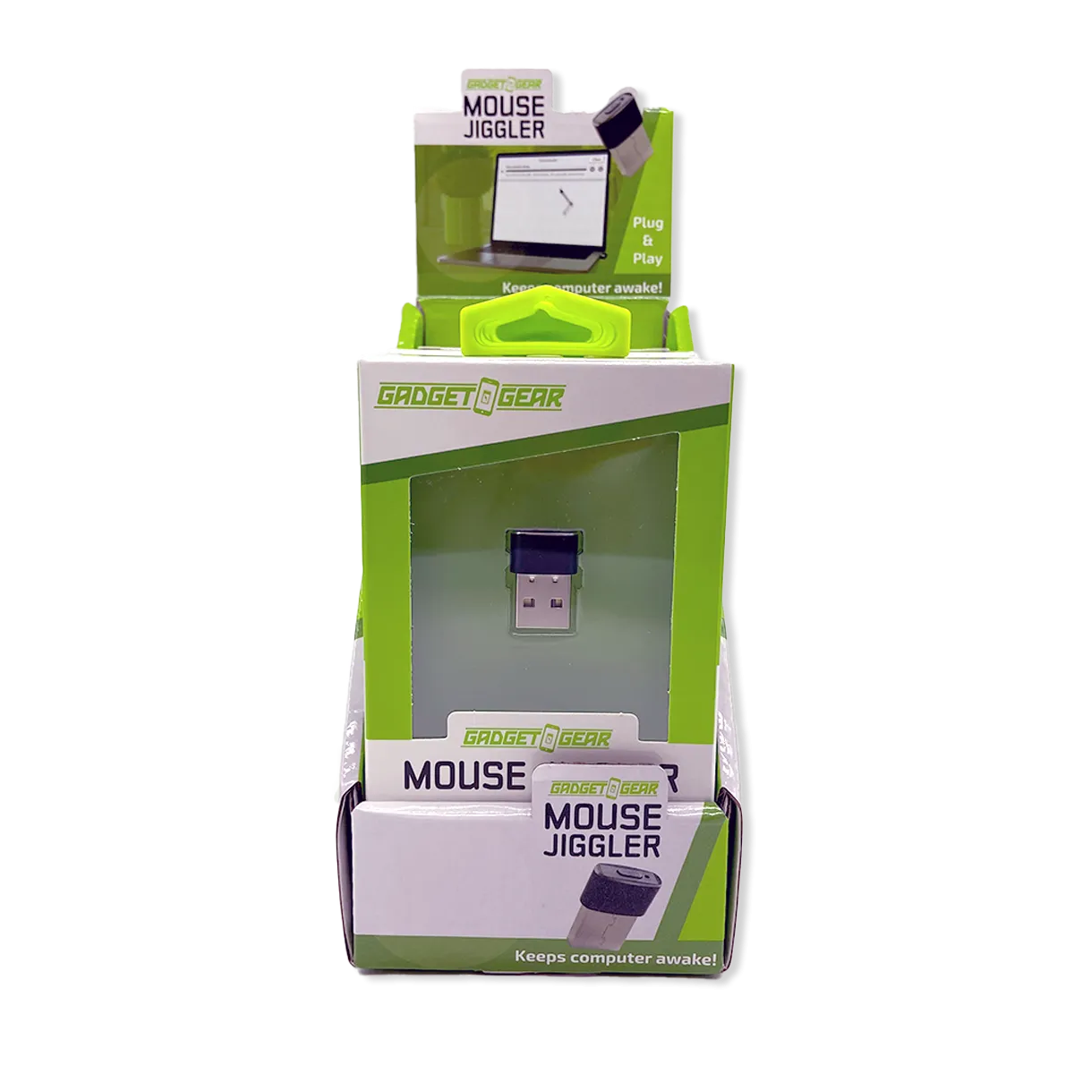 USB-A Mouse Jiggler Screen Motion - 6 Pieces Per Retail Ready Display 25598