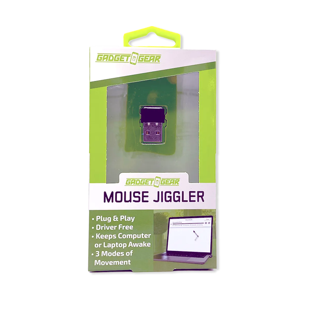 USB-A Mouse Jiggler Screen Motion - 6 Pieces Per Retail Ready Display 25598